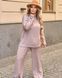 Жіночий ангоровий костюм бежевого кольору 387229 387228 фото 1